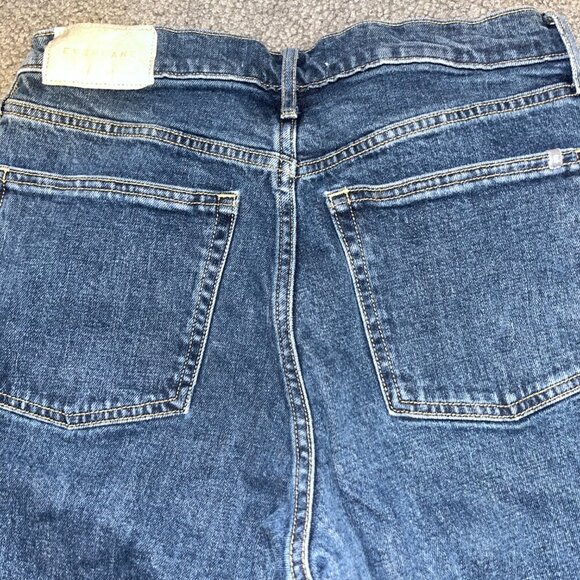 EVERLANE THE ORIGINAL CHEEKY JEAN - Medium Wash Blue - Organic Cotton - EUC - 27 - Picture 6 of 12